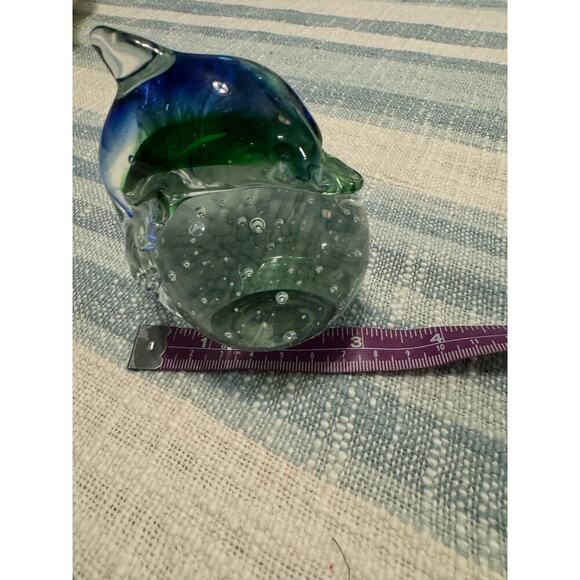 Two glass dolphin paperweights - Picture 11 of 11